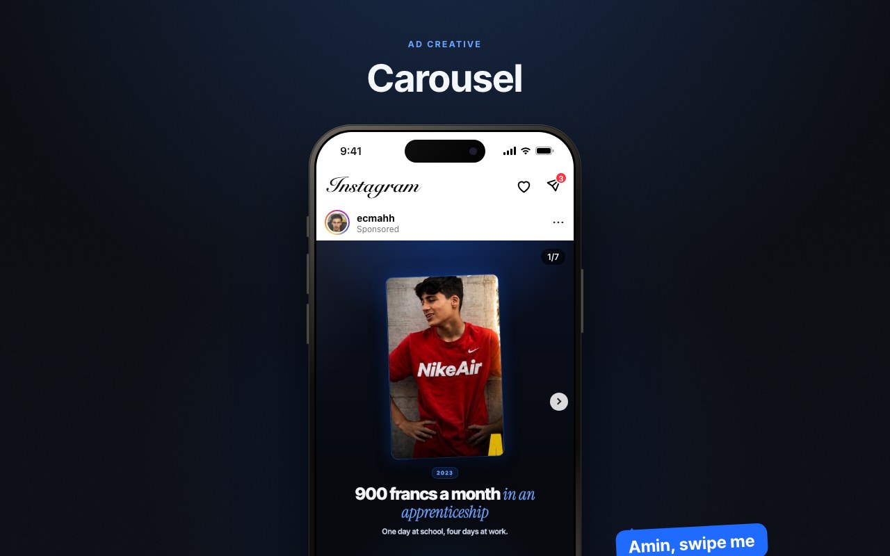 Carousel preview