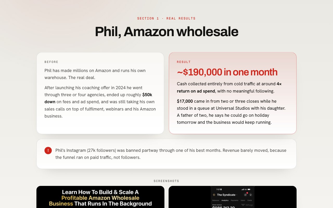 ~$190,000 in one month preview