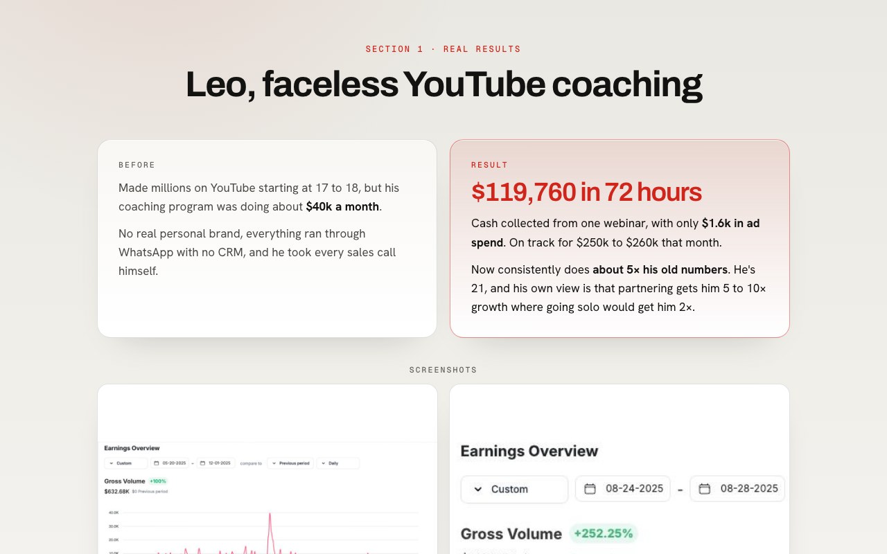 $119,760 in 72 hours preview